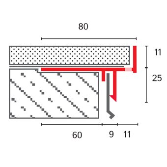 Balcony profile-STONE